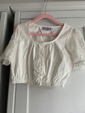 Dirndlbluse mädchen 146 gebraucht kaufen  Augsburg