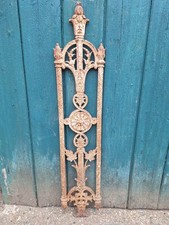 Painel de balaustrada antigo decorativo ornamentado vintage jardim ferro fundido GRÁTIS Reino Unido P&P comprar usado  Enviando para Brazil