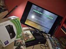 Xbox 360 4GB Slim preto na caixa com todas as inserções e embalagens - além de jogos etc  comprar usado  Enviando para Brazil