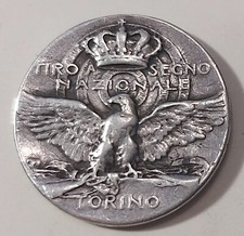 Medaglia argento tiro usato  Assemini
