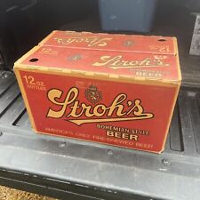 strohs cardboard beer case for sale  Coldwater