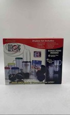 Liquidificador bala mágica Homeland Housewares com acessório espremedor e conjunto de 24 peças comprar usado Liquidificador bala mágica Homeland Housewares com acessório espremedor e conjunto de 24 peças comprar usado  Enviando para Brazil
