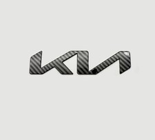 Usado, Novo emblema logotipo estilo fibra de carbono KIA 2021+ 6,75 x 1,5 pol comprar usado  Enviando para Brazil