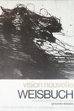 Claude weisbuch affiche d'occasion  Issy-les-Moulineaux