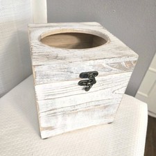 Wood tissue box for sale  Burnsville