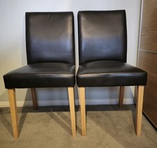 Pair midback dining for sale  HITCHIN
