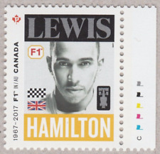 Usado, FÓRMULA 1 = LEWIS HAMILTON = selo da MiniSheet Canadá 2017 #2992e comprar usado  Enviando para Brazil
