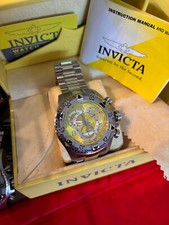 Usado, NOVO INVICTA RESERVA TAQUÍMETRO AUTOMÁTICO QUARTZO 400 SWISS MOD 6472 50 mm comprar usado  Enviando para Brazil