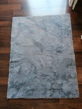 Flausch teppich grau gebraucht kaufen  Mannheim