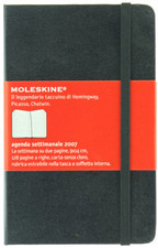 Agenda settimanale moleskine usato  Villarbasse