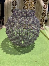Clear chrome beaded for sale  CLECKHEATON