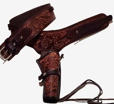Tooled leather western for sale  Long Valley