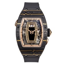 Usado, Relógio Richard Mille RM 037 52MM esqueleto sem marcadores mostrador carbono comprar usado  Enviando para Brazil