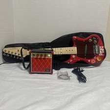 F.A.O. Guitarra elétrica vermelha infantil Schwarz com AMP, estojo preto, alça e acessórios comprar usado  Enviando para Brazil