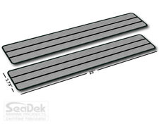 SeaDek Boat EVA Step Pads - Antiderrapante 2 Peças Stick On - Cinza Tempestade-Preto - Teca comprar usado  Enviando para Brazil