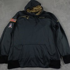 Moletom com capuz New England Patriots masculino XXL cinza saudação ao serviço Nike em campo comprar usado  Enviando para Brazil