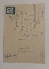 Cartolina firma nereo usato  Torino