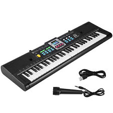  61 teclas piano eletrônico música digital teclado eletrônico musical4422, usado comprar usado  Enviando para Brazil