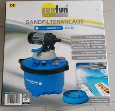 Pool sandfilteranlage sunfun gebraucht kaufen  Hainburg