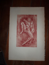 Lithogravure dessin érotique d'occasion  Paris XIII