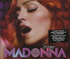 MADONNA Sorry 2006 EU 2-track CD single RARE OOP Pt. 1 comprar usado  Enviando para Brazil