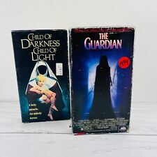Child of Darkness Child of Light + The Guardian Horror VHS Bundle TESTED READ comprar usado  Enviando para Brazil