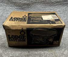 Grelha esportiva Lodge ferro fundido 410 estilo Hibachi carvão em excelente estado usado, usado comprar usado  Enviando para Brazil