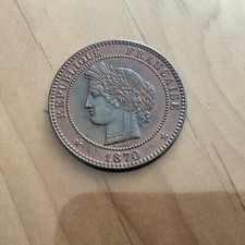 Centimes cérès 1870 d'occasion  Angoulême
