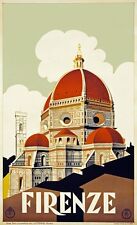 Vintage firenze poster for sale  HOLMFIRTH