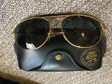 ÓCULOS DE SOL AVIADOR MÁSCARA ENVOLTÓRIO UV B&L RAY BAN 1994/96 JOGOS OLÍMPICOS 61-15 Usado comprar usado  Enviando para Brazil