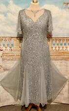 Evening dress grey for sale  BRISTOL