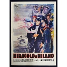 Manifesto miracolo milano usato  Nocera Superiore