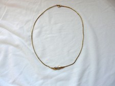 Collier weiß gelbgold gebraucht kaufen  Hockenheim