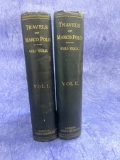 1875 2Vols The Book of Ser Marco Polo the Venetian Colonel Henry Yule Second comprar usado  Enviando para Brazil
