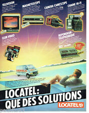 1985 locatel advertising d'occasion  Expédié en Belgium