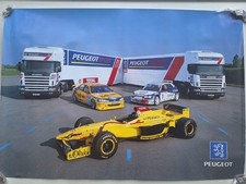Poster affiche peugeot d'occasion  Vitry-le-François