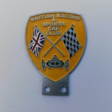 Usado, Placa emblema vintage clube de carros esportivos de corrida britânica LG 129 comprar usado  Enviando para Brazil