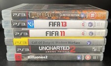 Pacote de jogos PlayStation 3 (PS3) - Uncharted 2, Killzone 2, Call of Duty 4, FIFA comprar usado  Enviando para Brazil