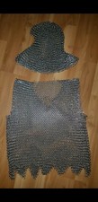 Kettenhemd haube edelstahldrah gebraucht kaufen  Romrod