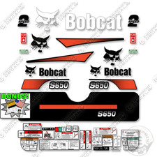 Kit de decalques compacto compatível com Bobcat S650 carregador de esteira (listras curvas), usado comprar usado  Enviando para Brazil