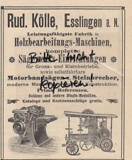 Esslingen werbung 1912 gebraucht kaufen  Leipzig
