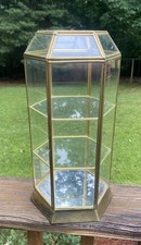 Vintage glass brass for sale  Newton