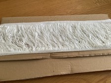 White tassel fringing for sale  PONTEFRACT
