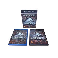 Jurassic Park 5 Film Collection 4K UHD Blue Ray 5 Disc Movie Set (TESTED) World comprar usado  Enviando para Brazil