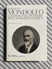 Rodolfo mondolfo infinito usato  Milano