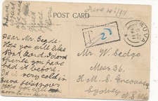 Fiji postcard taxed for sale  MANNINGTREE