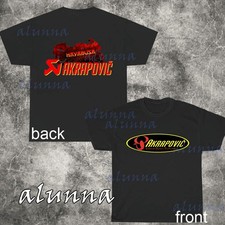 Camiseta unissex masculina americana logotipo corrida escape Akrapovic engraçada tamanho P a 5XL comprar usado  Enviando para Brazil
