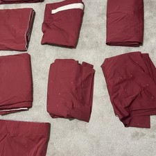 Red curtain pelmet for sale  BARNSLEY