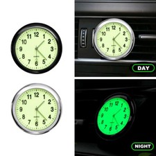 1x Mini Relógio de Carro Luminoso Stick-On Relógio Digital Acessórios Luminosos, usado comprar usado  Enviando para Brazil