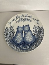 Collector plate cats for sale  LICHFIELD